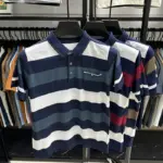 2024-Men-s-New-Summer-Contrasting-Short-Sleeved-POLO-Shirt-Fashionable-and-Casual-Striped-Short-Sleeved