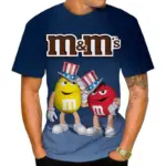 Funny-T-shirt-Men-and-Women-Fashion-3D-T-Shirts-Food-Candy-Chocolate-Print-Casual-Oversized