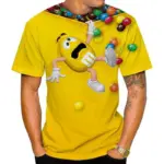 Funny-T-shirt-Men-and-Women-Fashion-3D-T-Shirts-Food-Candy-Chocolate-Print-Casual-Oversized