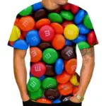 Funny-T-shirt-Men-and-Women-Fashion-3D-T-Shirts-Food-Candy-Chocolate-Print-Casual-Oversized