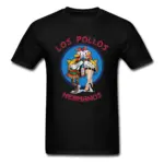 Los-Pollos-Hermanos-T-Shirts-Breaking-Bad-Print-Streetwear-Men-Women-Fashion-Pure-Cotton-Short-Sleeve