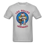 Los-Pollos-Hermanos-T-Shirts-Breaking-Bad-Print-Streetwear-Men-Women-Fashion-Pure-Cotton-Short-Sleeve