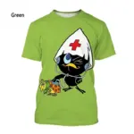 New-Fashion-Cartoon-Calimero-3D-Print-T-shirt-Men-s-And-Women-s-Summer-Casual-Short