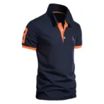 Plus-Size-5XL-Summer-Men-s-Polo-Shirts-Luxury-Fawn-Embroidery-Short-Sleeve-Solid-Color-Turn